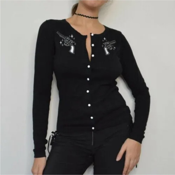 ISO - SOURPUSS JOHNNY CASH CARDIGAN IN XL OR XXL - Picture 1 of 2
